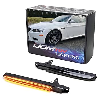 Amazon.com: iJDMTOY Dark Smoked Lens Amber LED Sequential